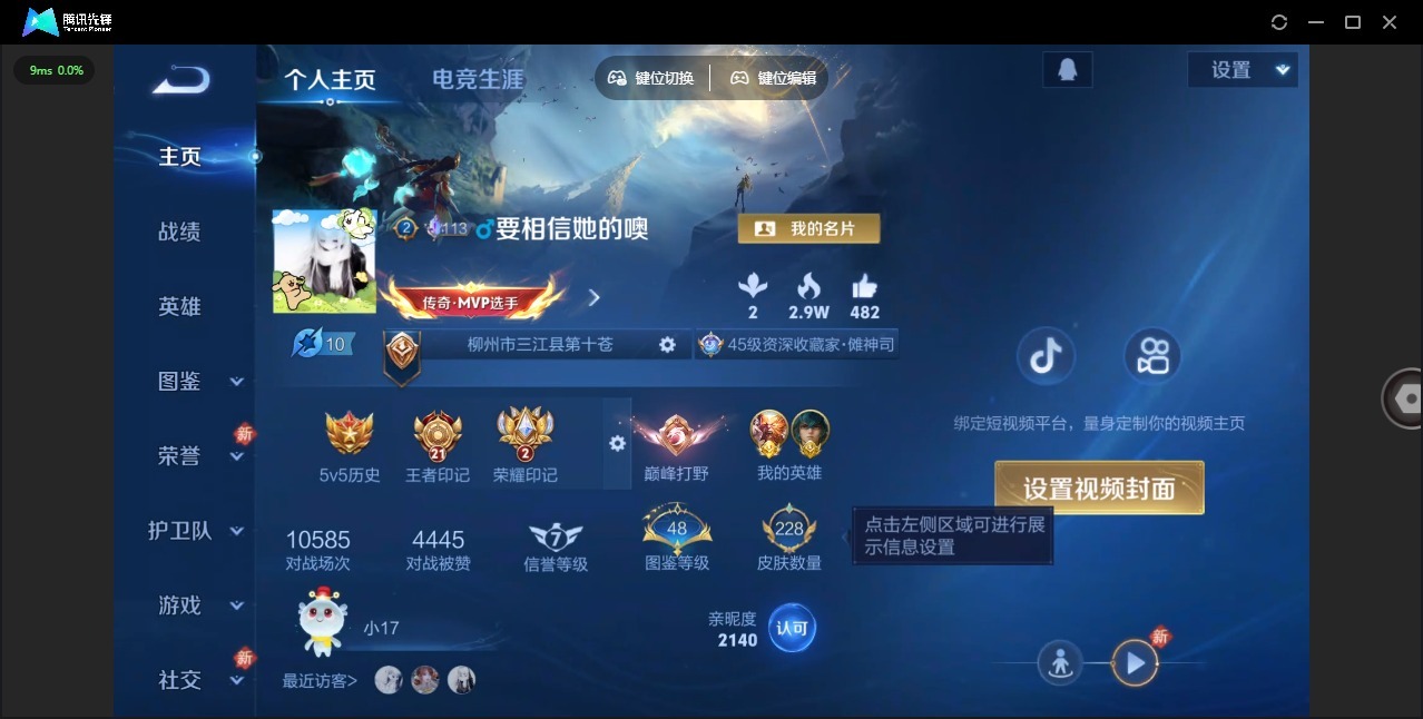 WZLX4334313王者荣耀账号详情图5
