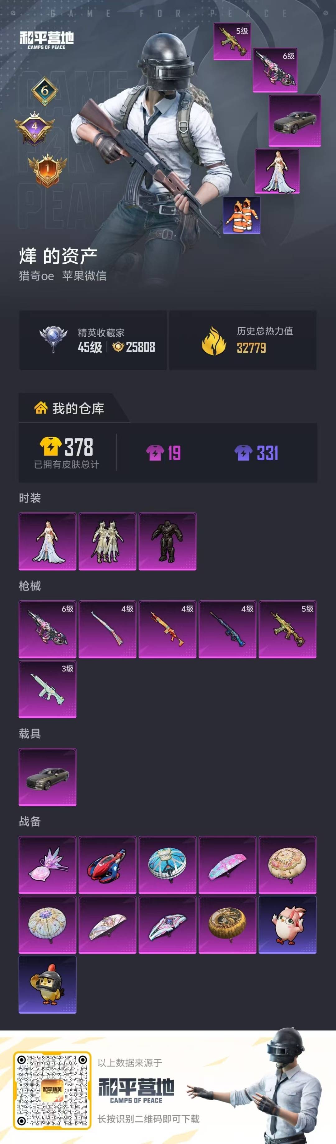 HPLX4184799和平精英账号详情图4