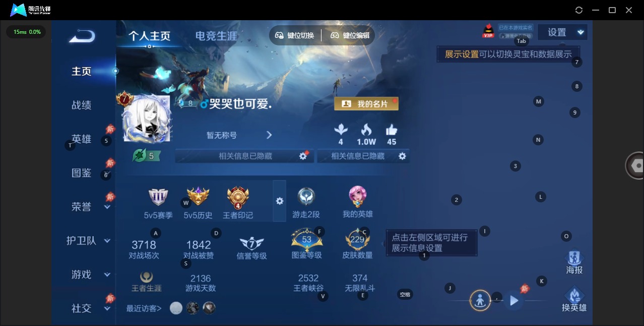 WZLX4322688王者荣耀账号详情图5