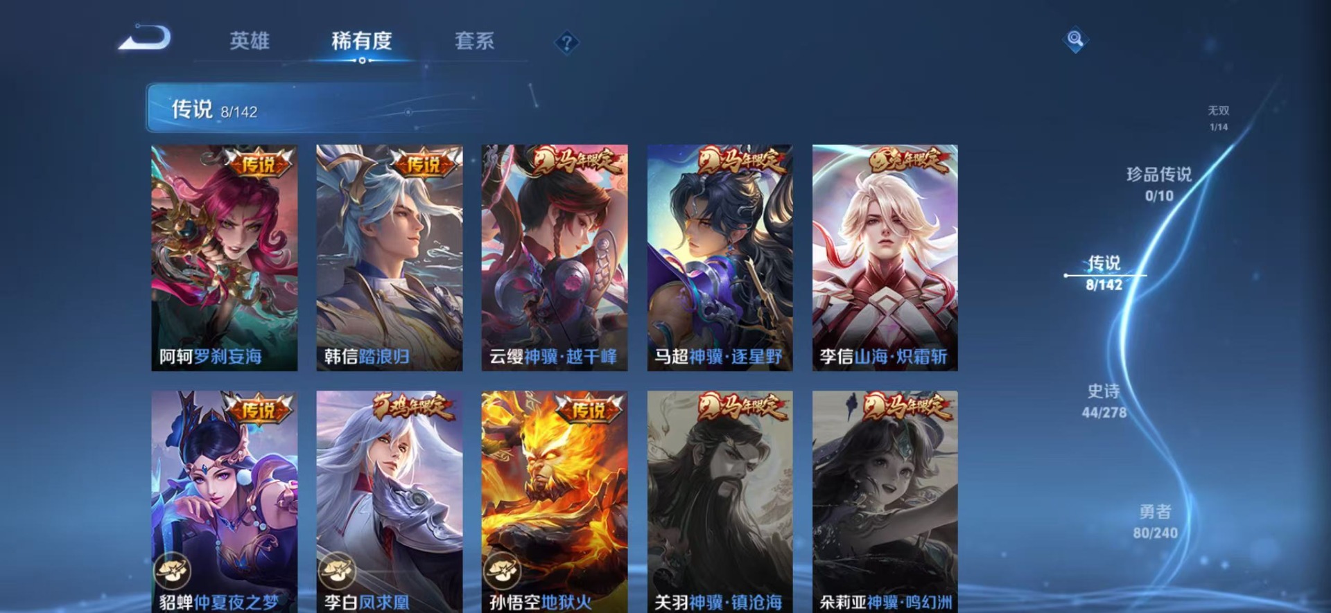 WZLX4322928王者荣耀账号详情图9