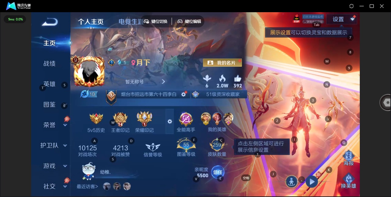 WZLX4323542王者荣耀账号详情图3