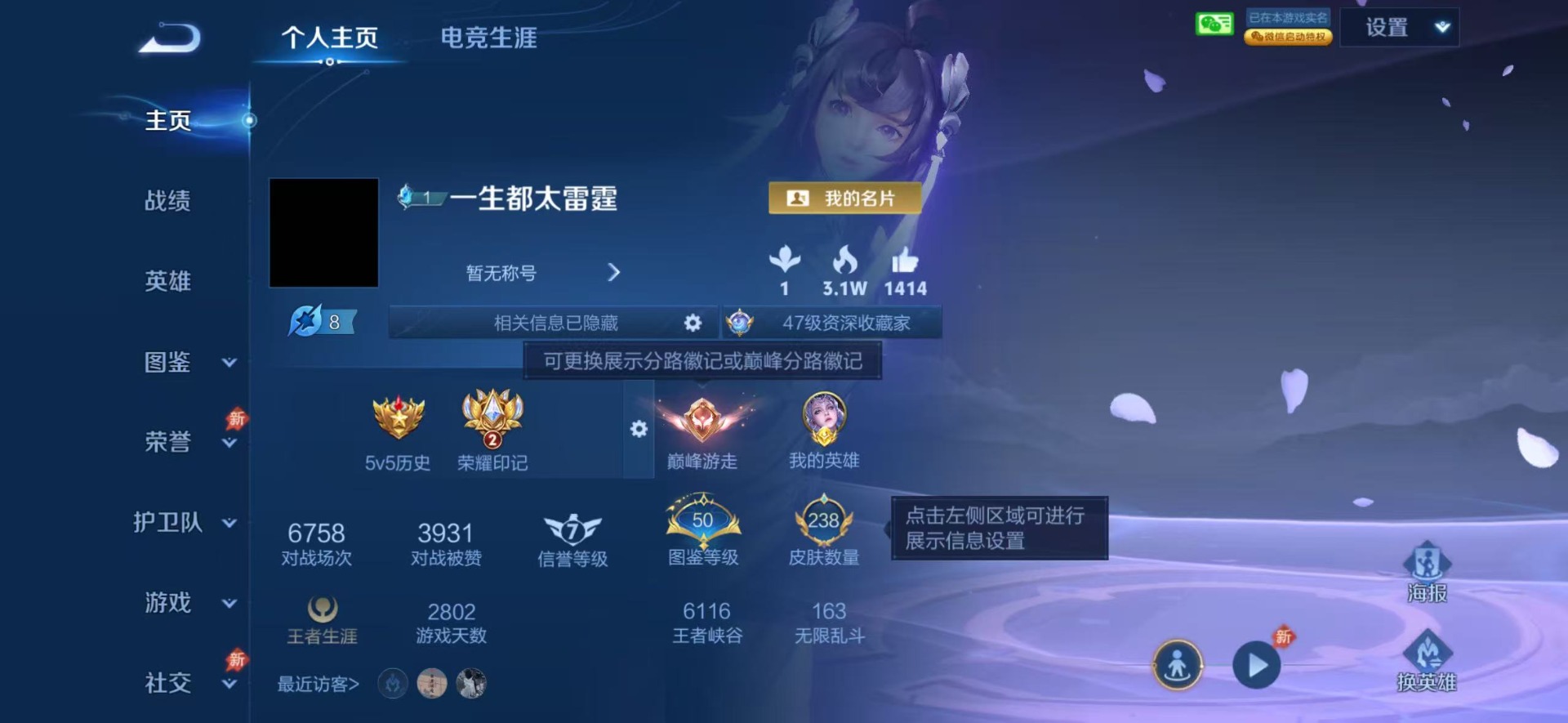 WZQM4334888王者荣耀账号详情图8