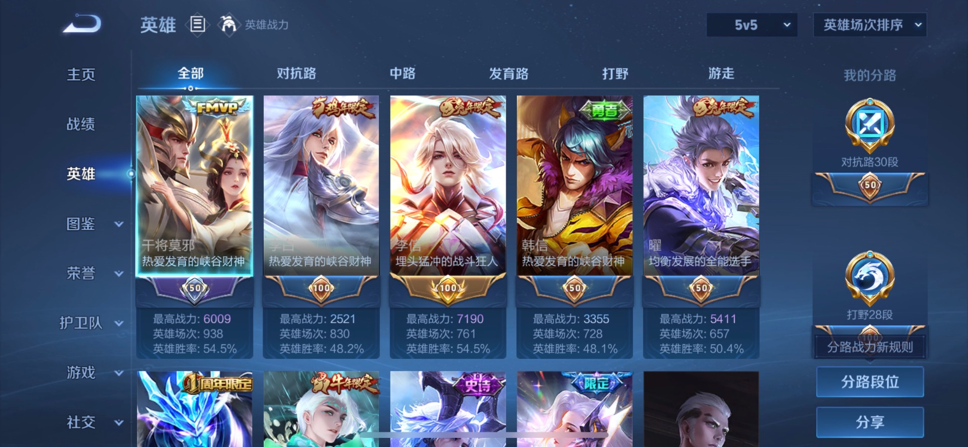 WZLX4324996王者荣耀账号详情图4