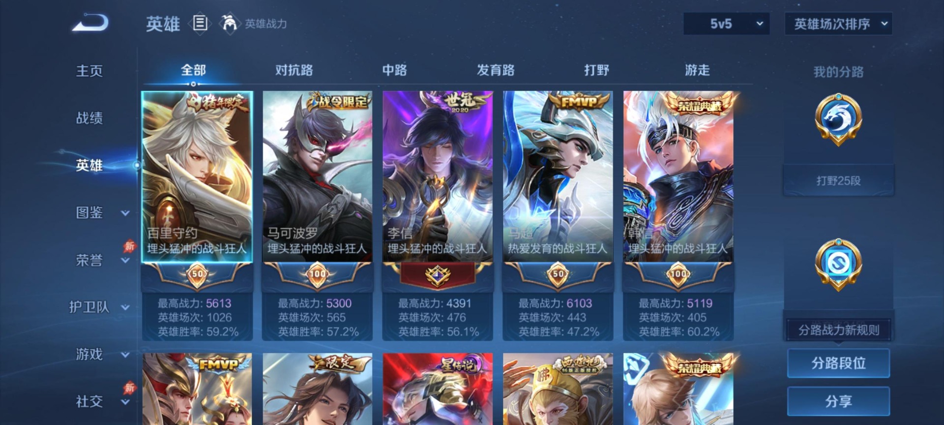 WZLX4357616王者荣耀账号详情图4