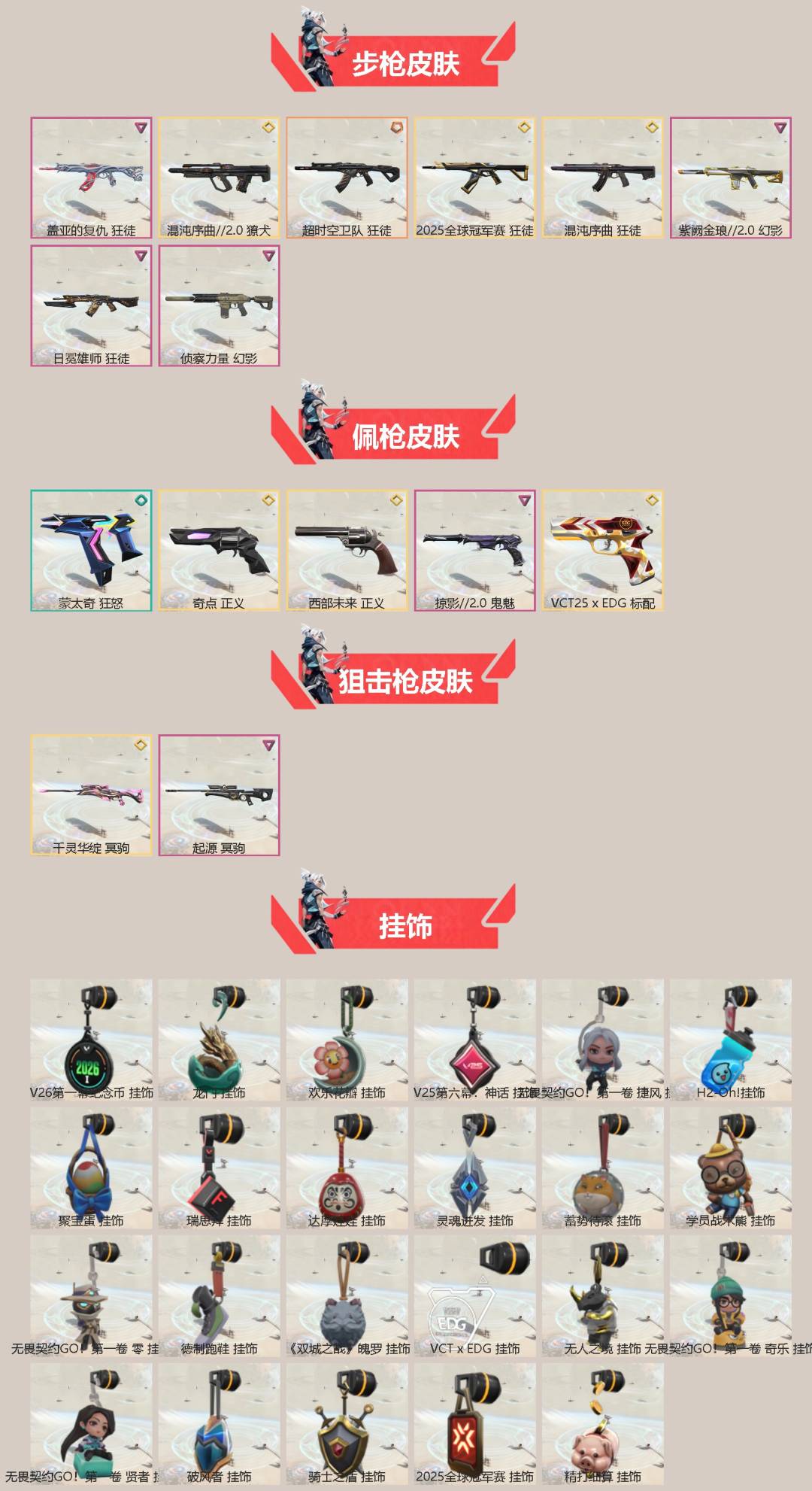 WWQLX434552无畏契约账号详情图2