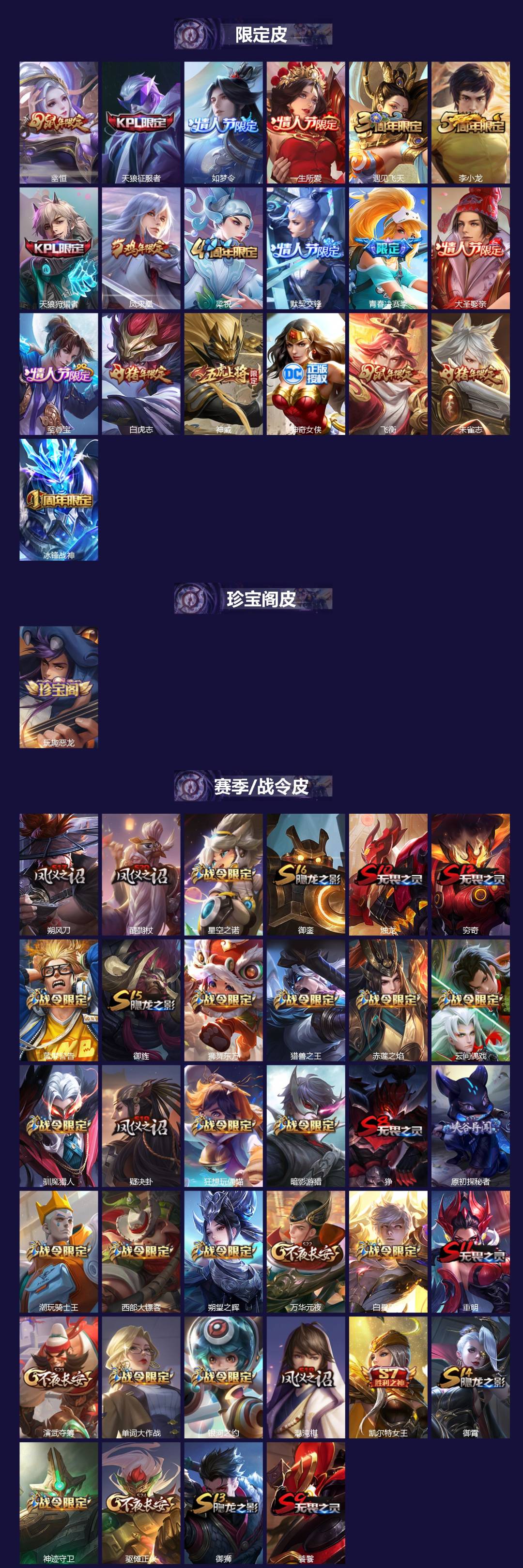 WZLX4327322王者荣耀账号详情图2