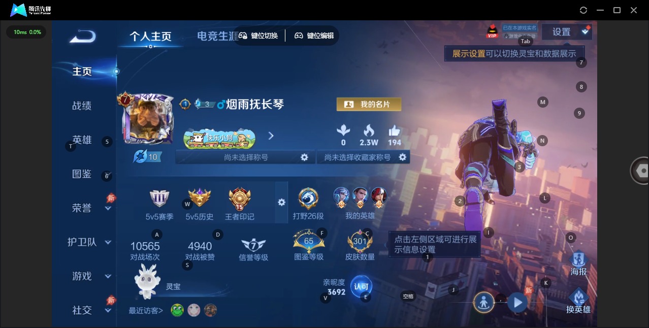 WZLX4373603王者荣耀账号详情图3 WZLX4373603王者荣耀账号详情图3
