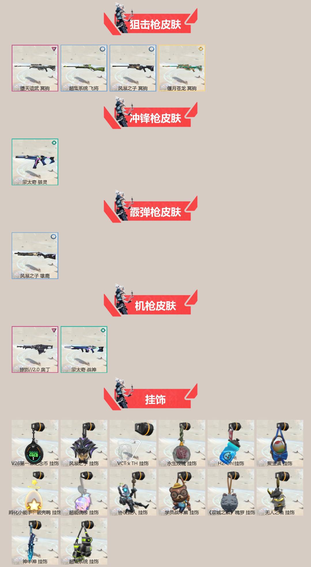 WWQLX434675无畏契约账号详情图2