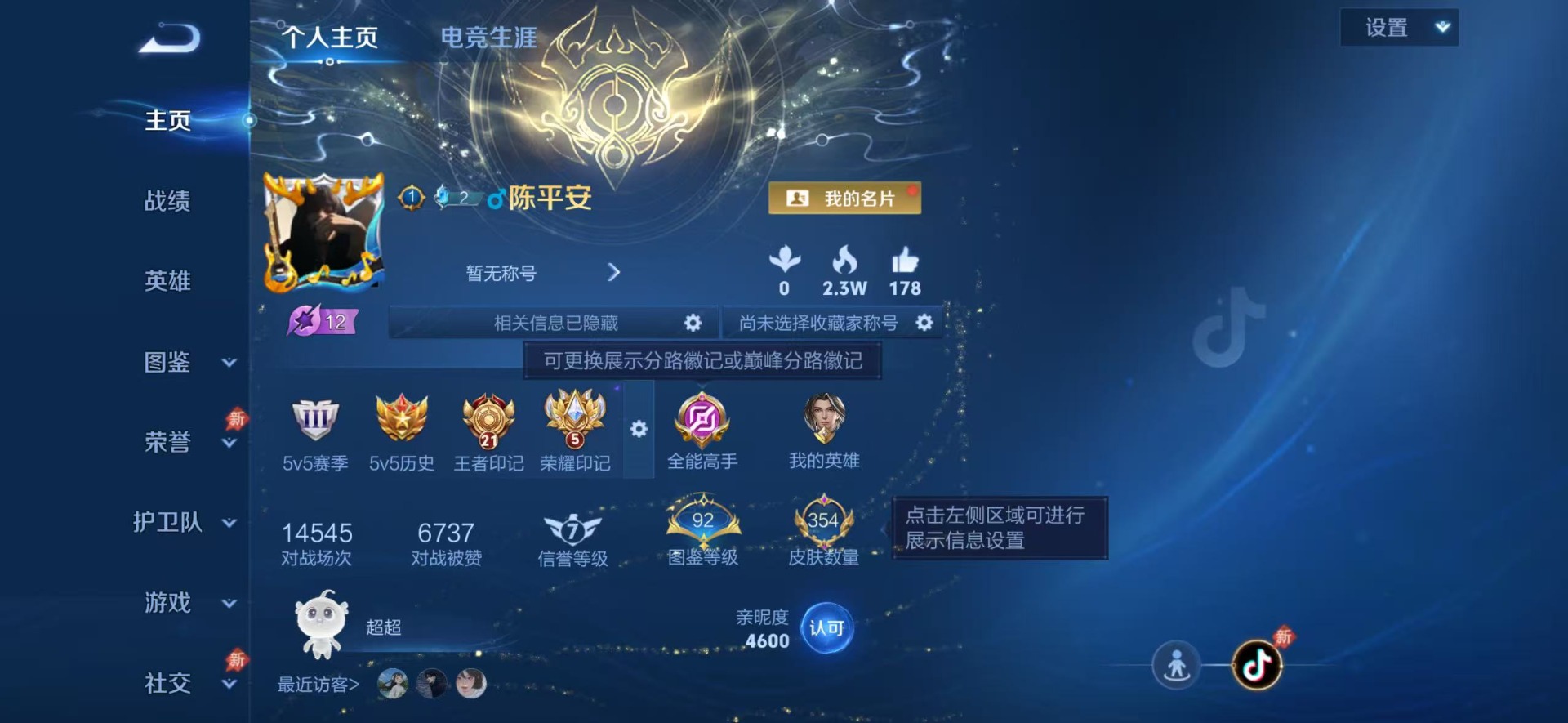 WZLX4329164王者荣耀账号详情图11