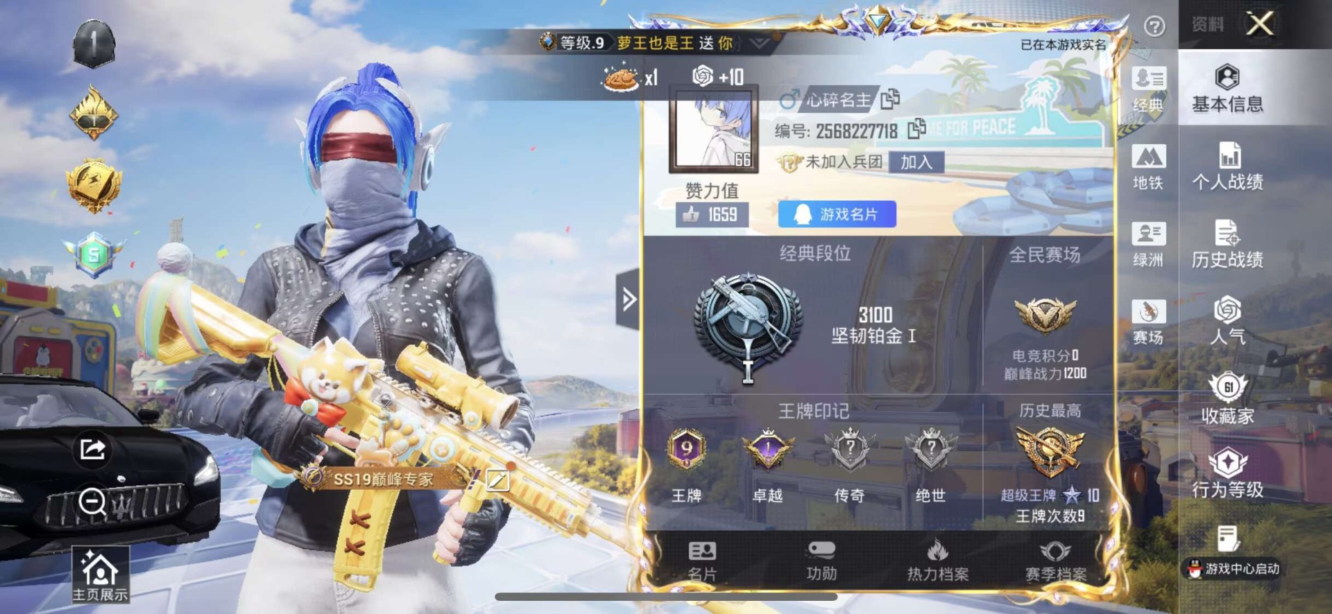 HPLX4190602和平精英账号详情图34 HPLX4190602和平精英账号详情图34