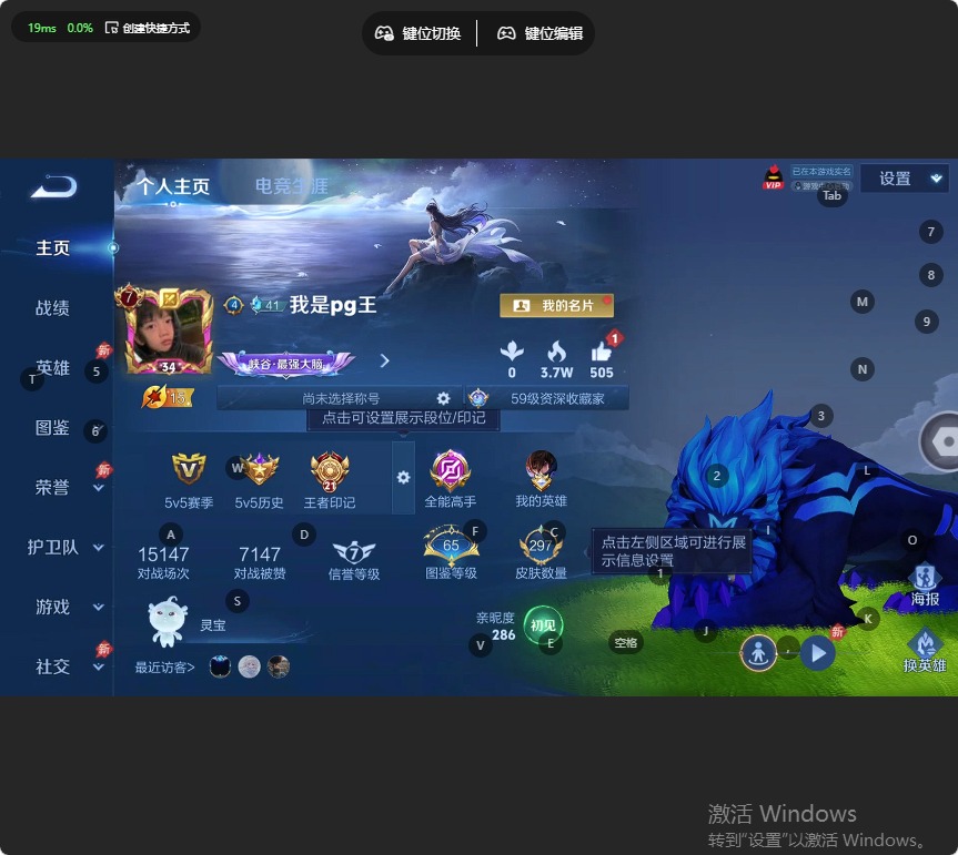 WZQM4337416王者荣耀账号详情图13