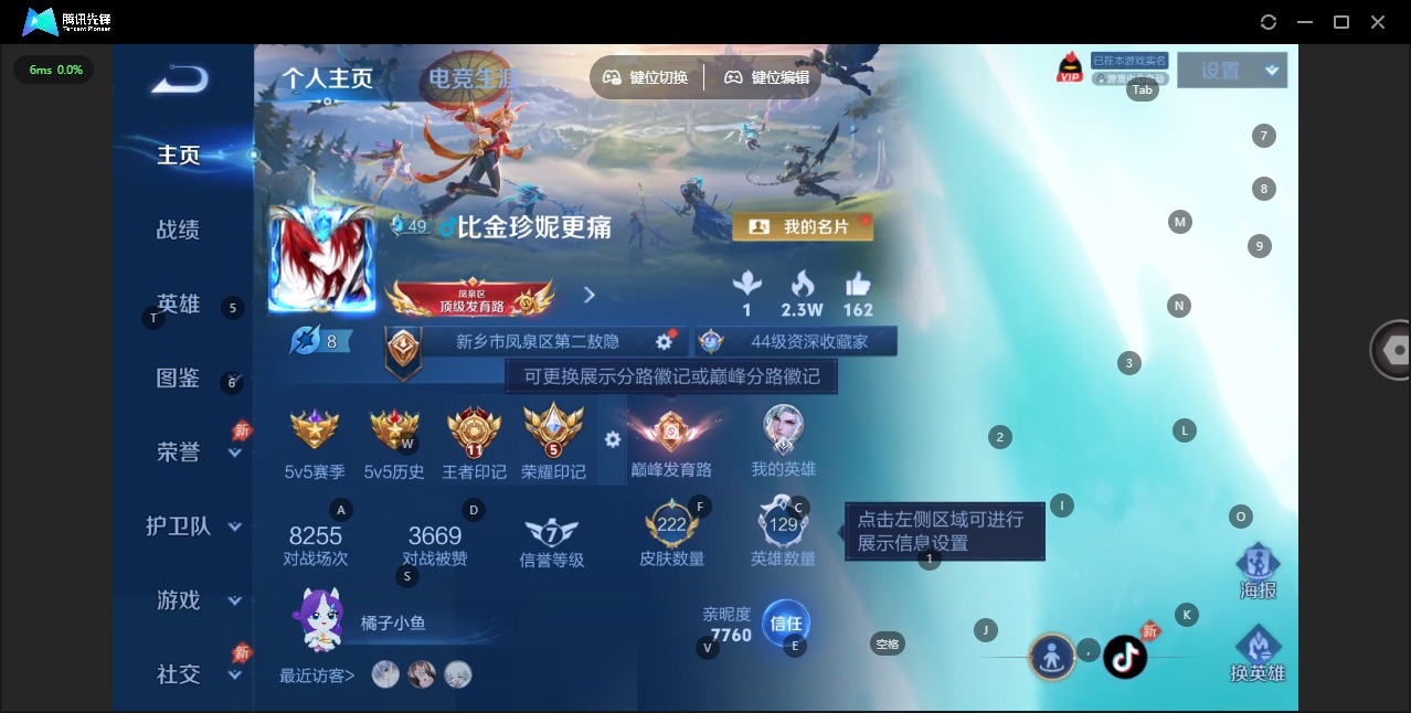 WZQM4341274王者荣耀账号详情图5
