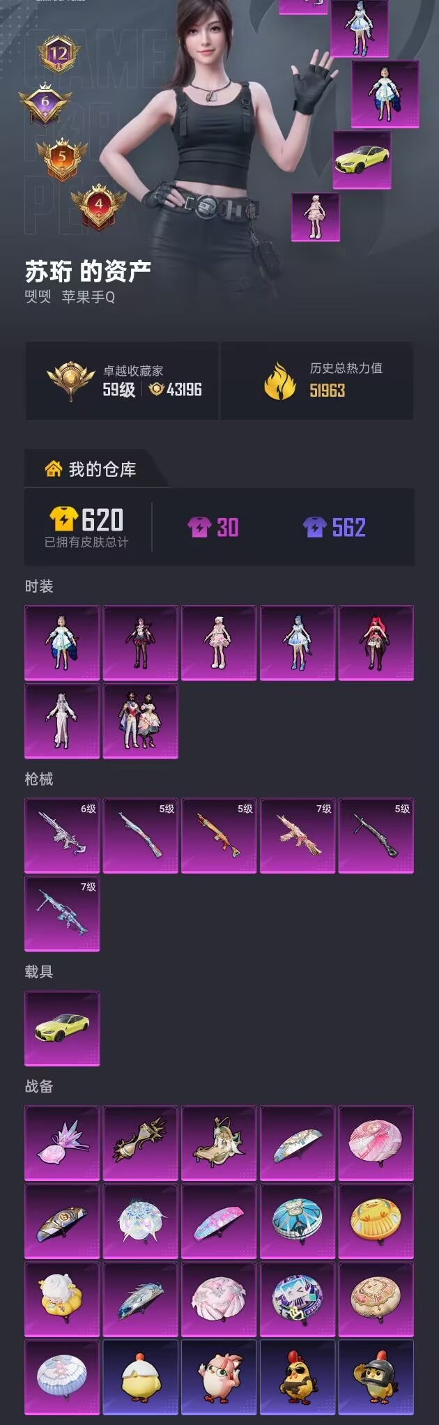 HPQM4263447和平精英账号详情图11