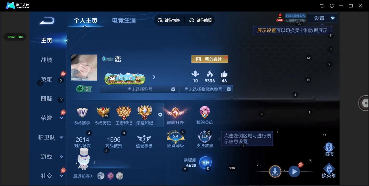 WZLX4334005王者荣耀账号详情图3