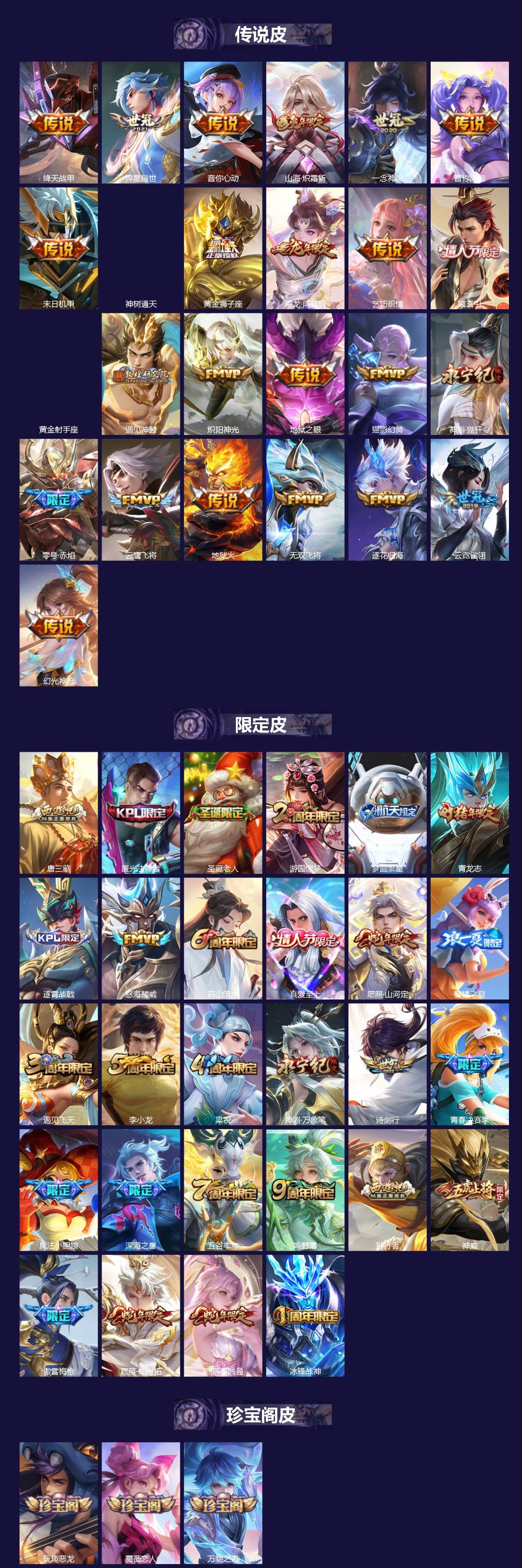 WZLX4334815王者荣耀账号详情图2