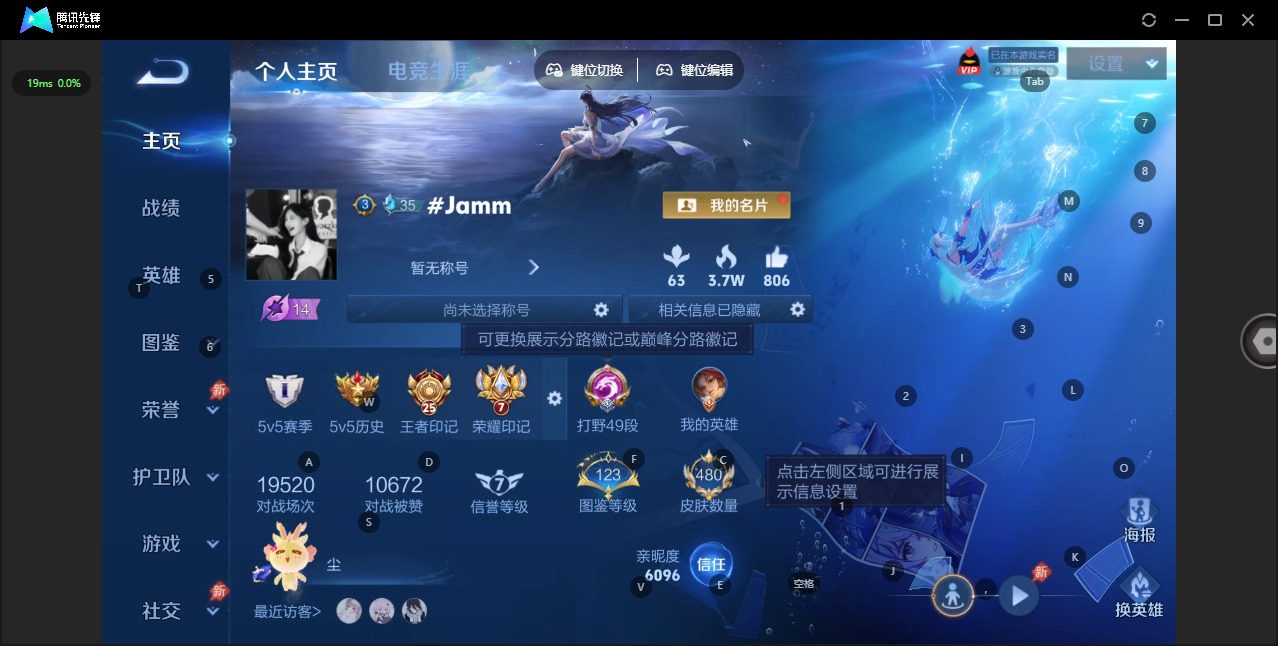 WZQM4336733王者荣耀账号详情图6