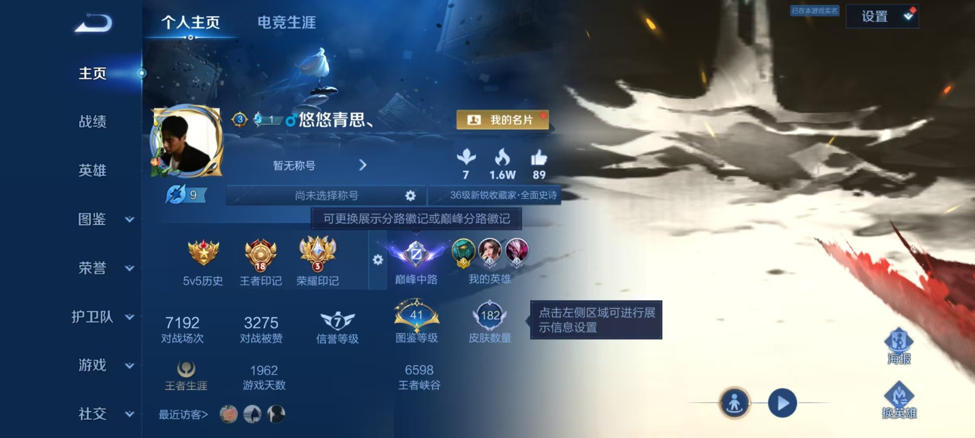 WZLX4335281王者荣耀账号详情图6