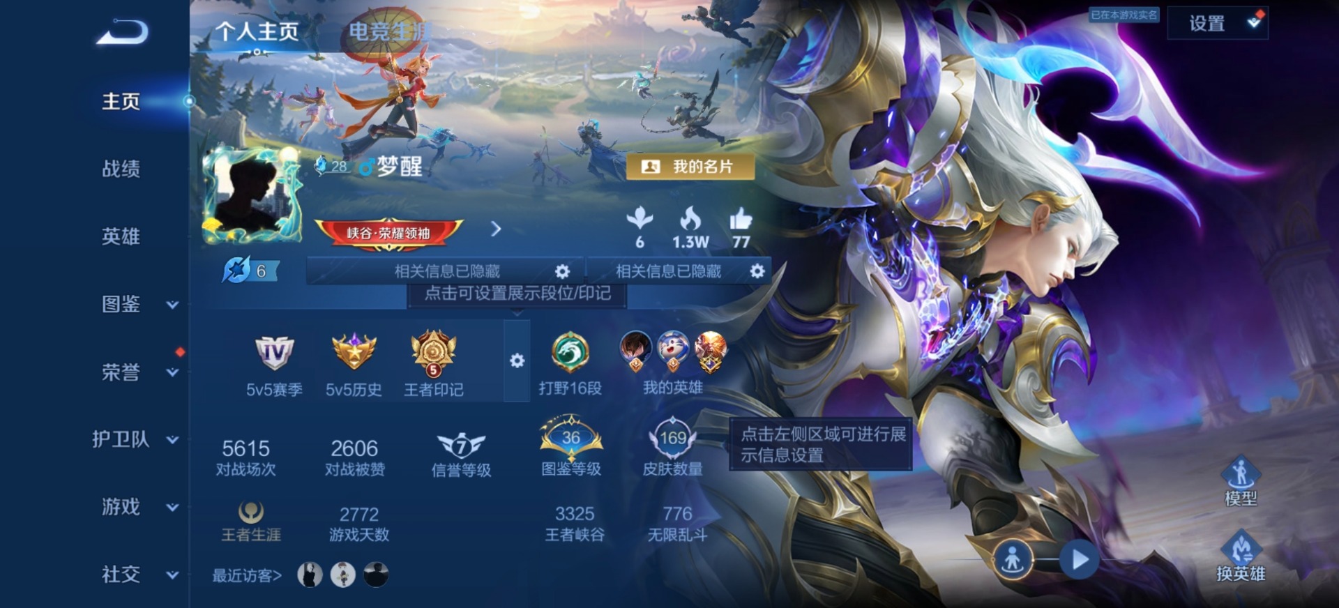 WZLX4335641王者荣耀账号详情图3