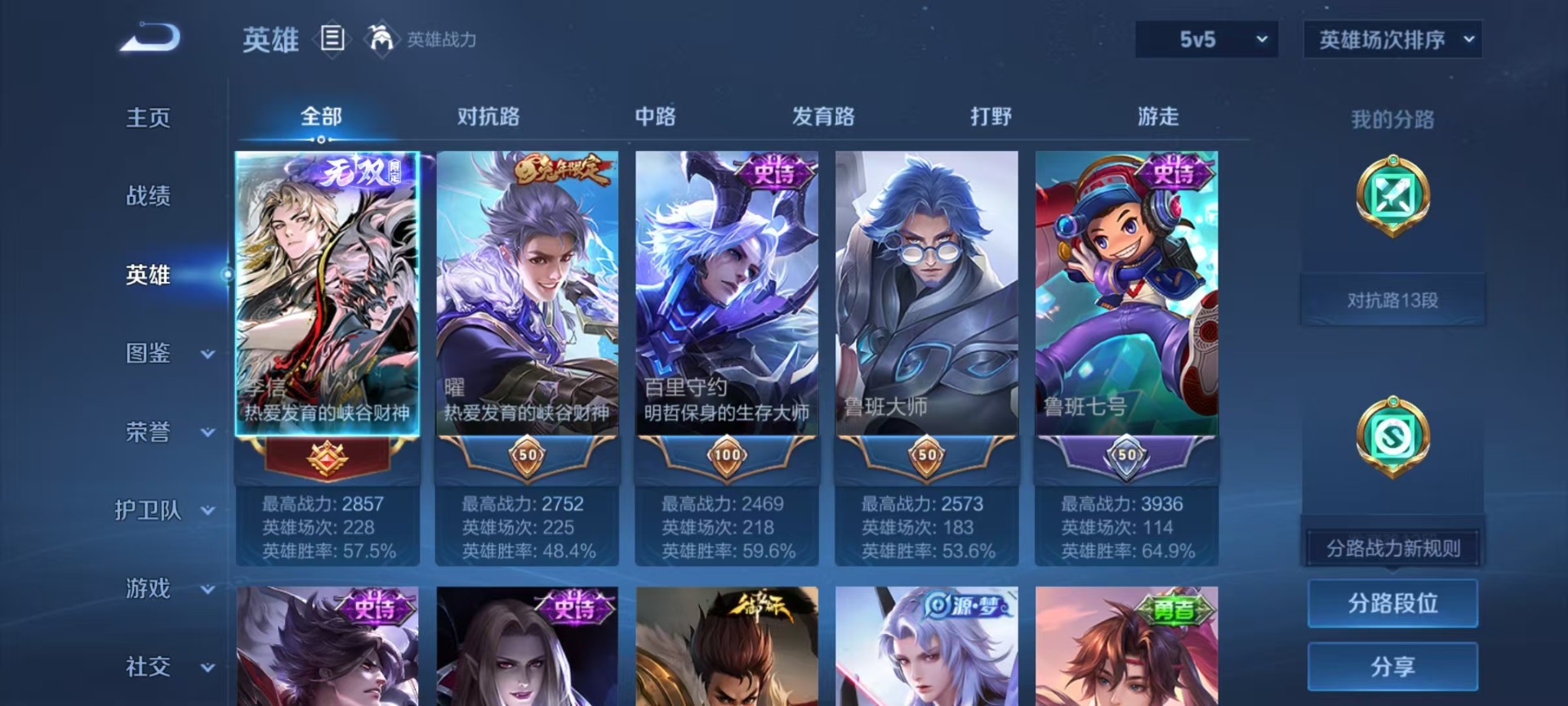 WZLX4335823王者荣耀账号详情图8