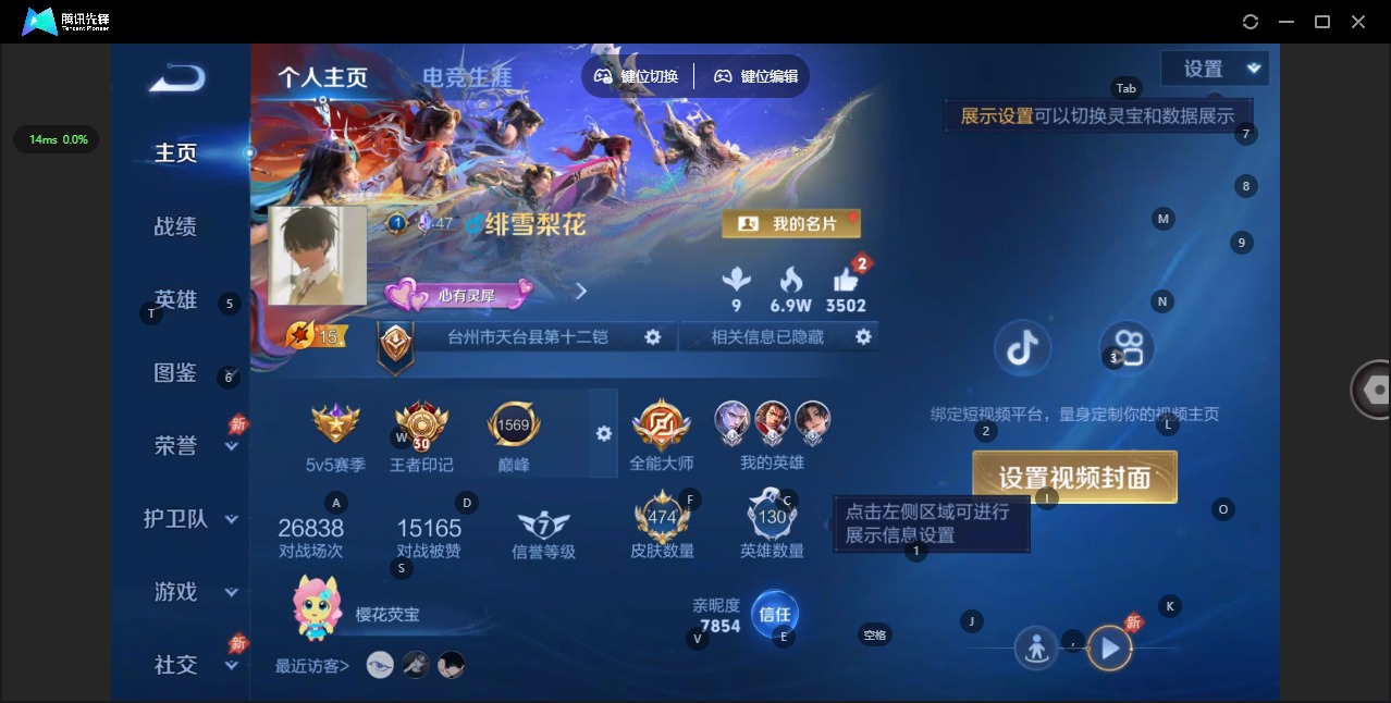 WZLX4354295王者荣耀账号详情图5