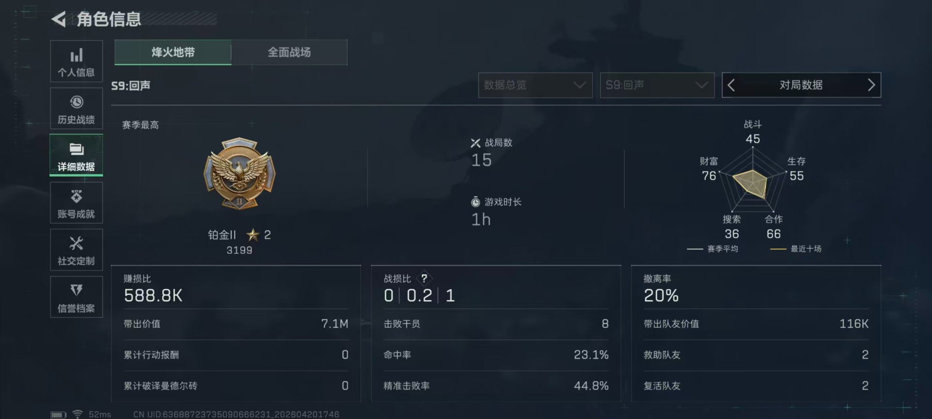 SJZQM4156304三角洲行动账号详情图27 SJZQM4156304三角洲行动账号详情图27