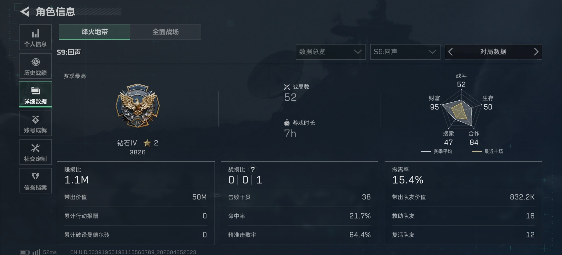 SJZQM4145831三角洲行动账号详情图6 SJZQM4145831三角洲行动账号详情图6