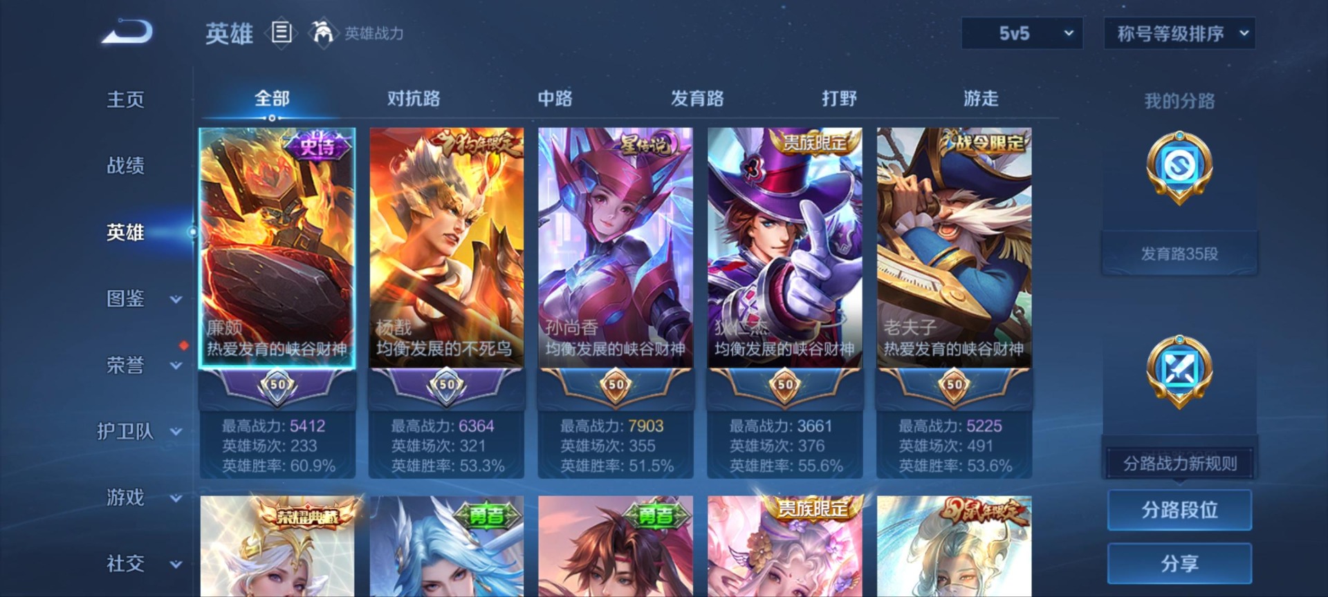 WZQM4336809王者荣耀账号详情图6