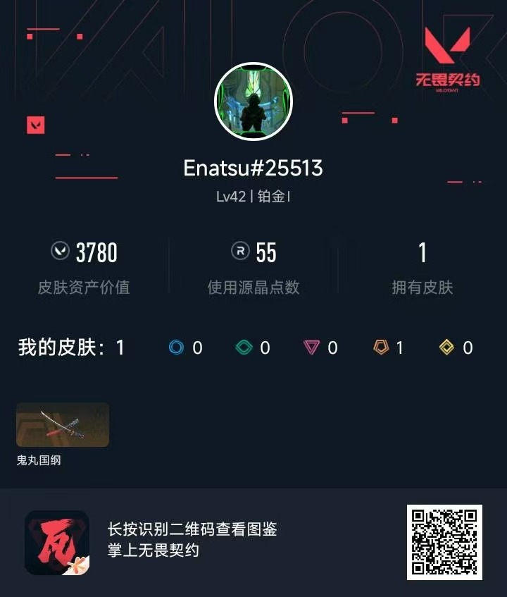 WWQLX437268无畏契约账号详情图3