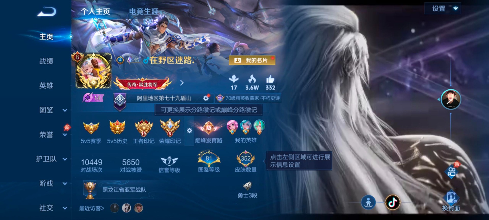 WZQM4338383王者荣耀账号详情图5