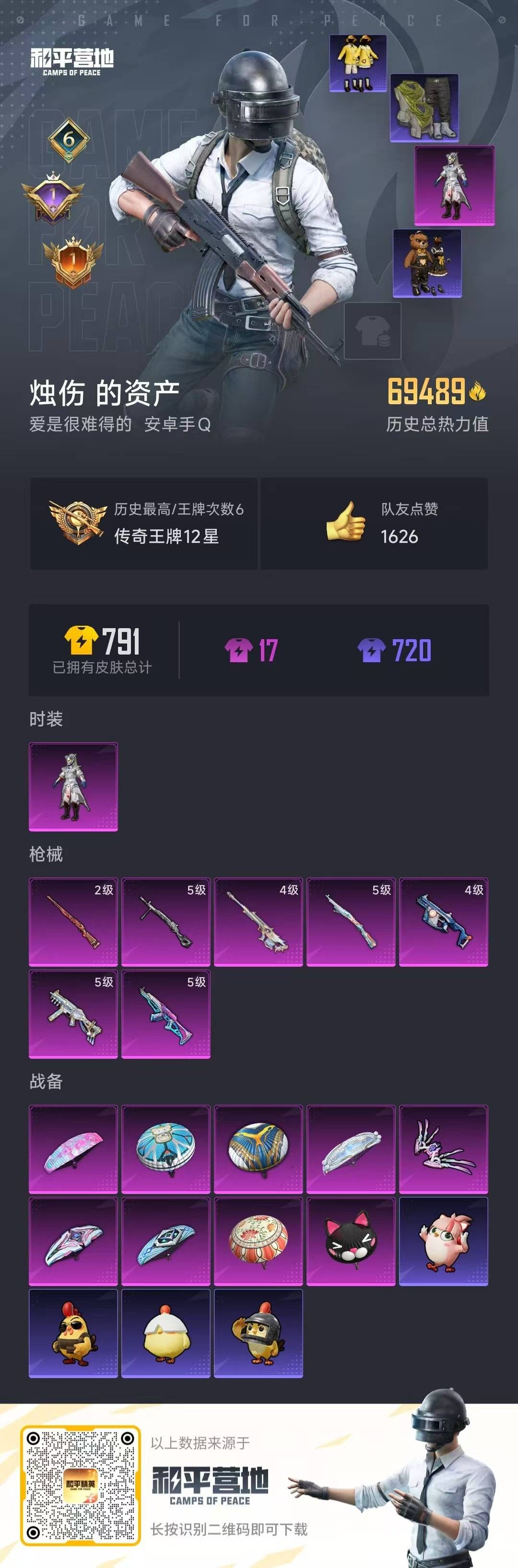 HPLX4195522和平精英账号详情图7