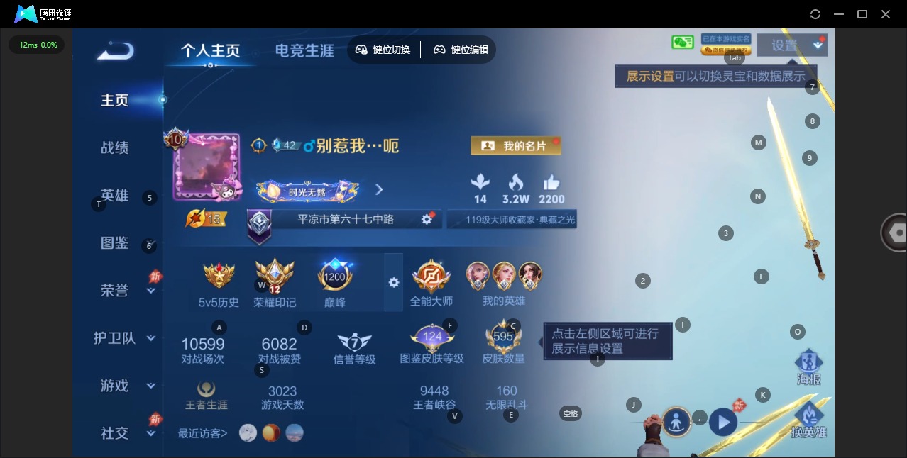 WZLX4338105王者荣耀账号详情图8
