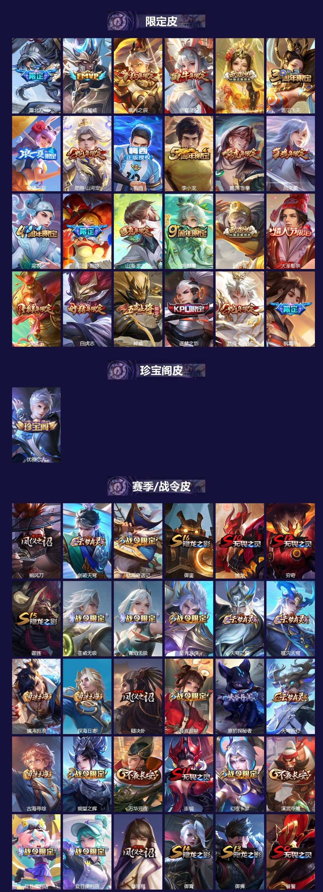 WZQM4340141王者荣耀账号详情图3