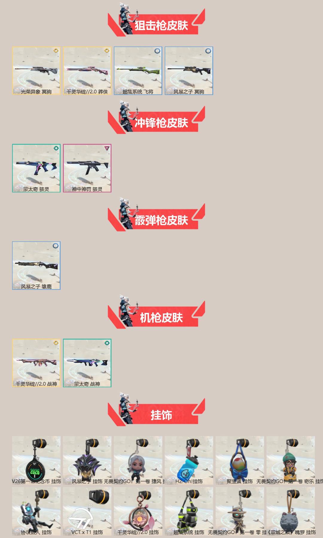 WWQLX438515无畏契约账号详情图2