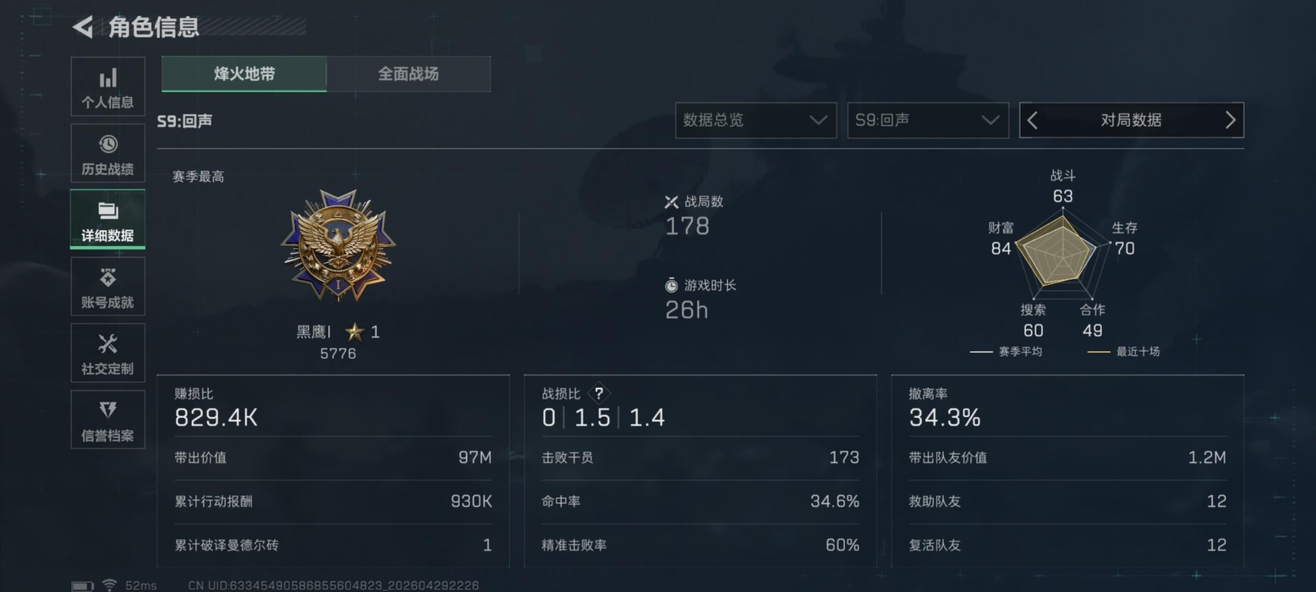 SJZQM4119942三角洲行动账号详情图10