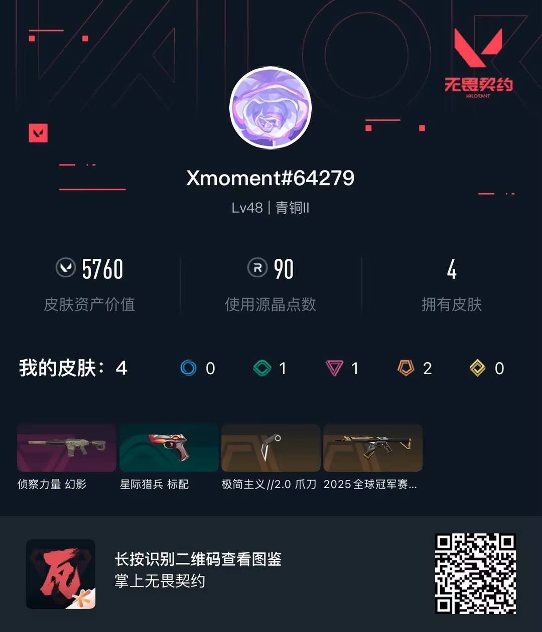 WWQLX438969无畏契约账号详情图3 WWQLX438969无畏契约账号详情图3