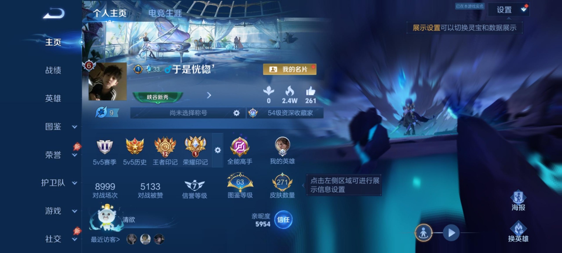WZQM4354938王者荣耀账号详情图8