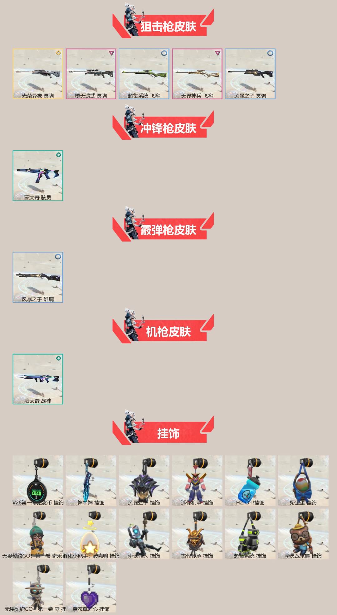 WWQLX439176无畏契约账号详情图2