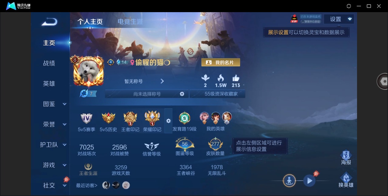 WZLX4348477王者荣耀账号详情图3