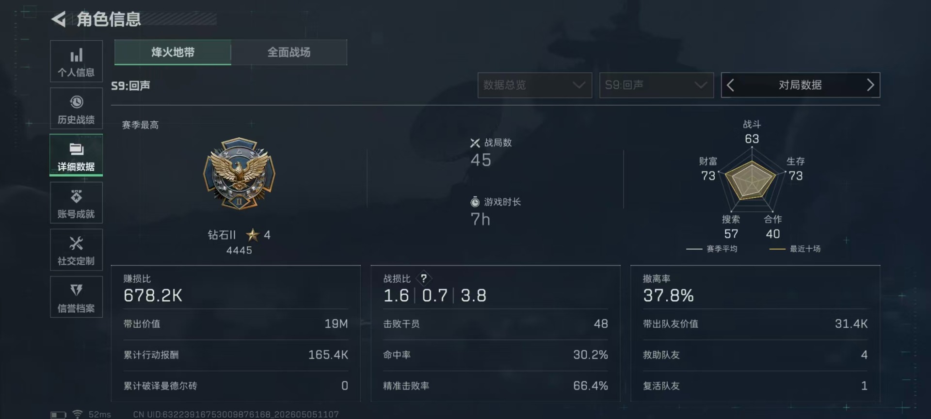 SJZQM4118222三角洲行动账号详情图32