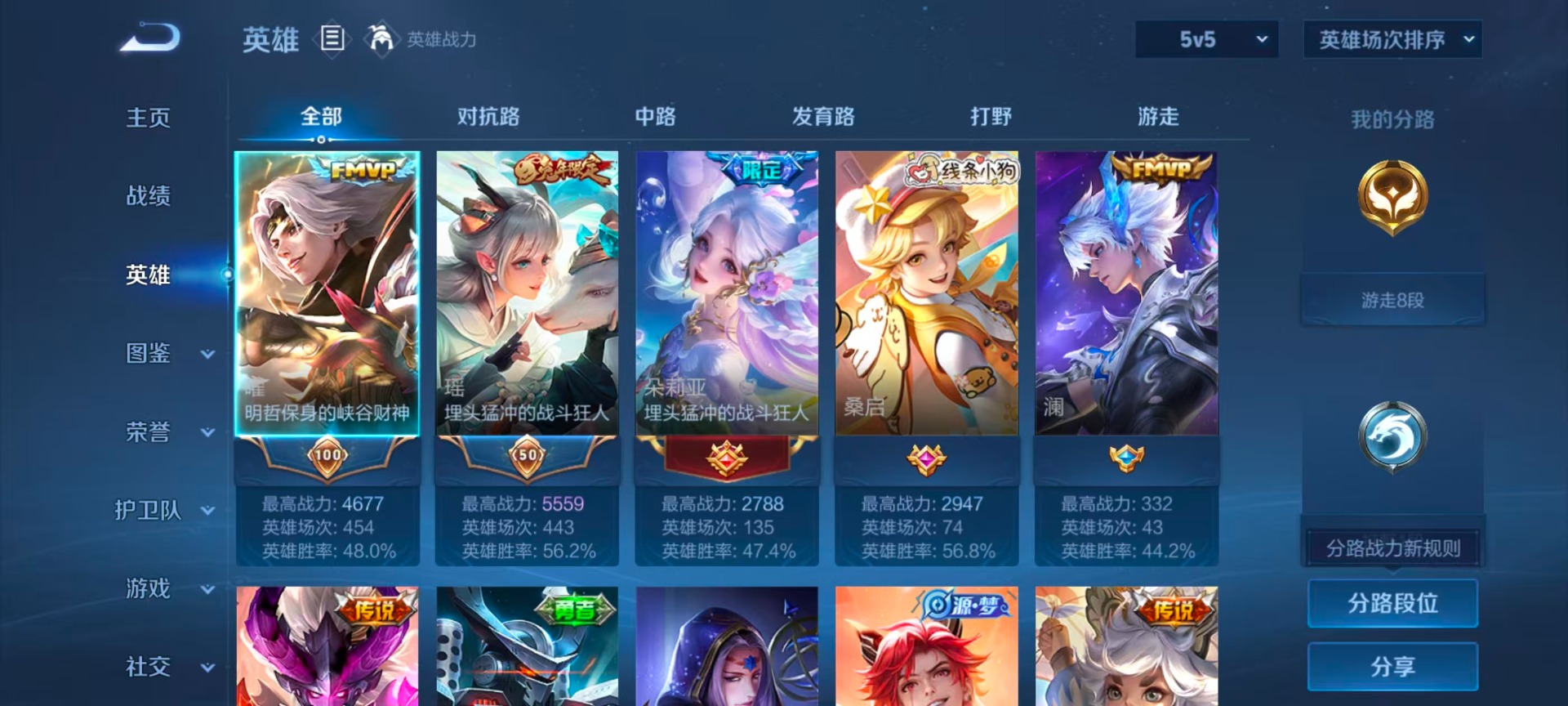WZLX4356654王者荣耀账号详情图3