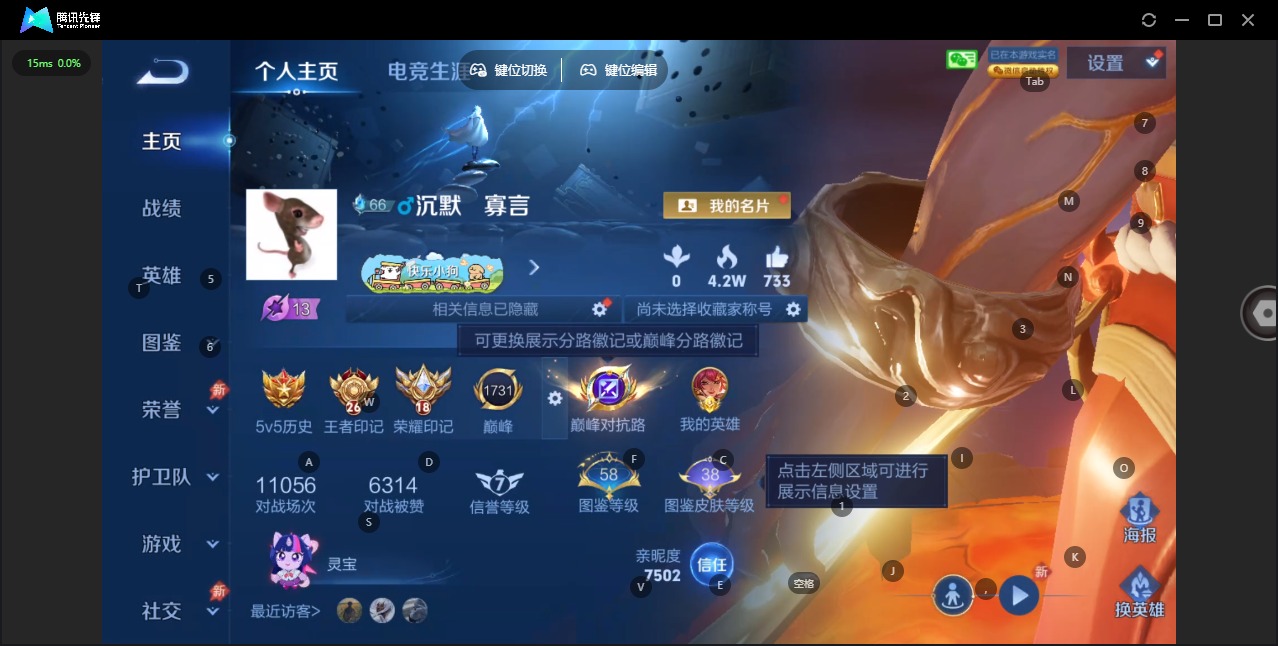 WZLX4356732王者荣耀账号详情图3