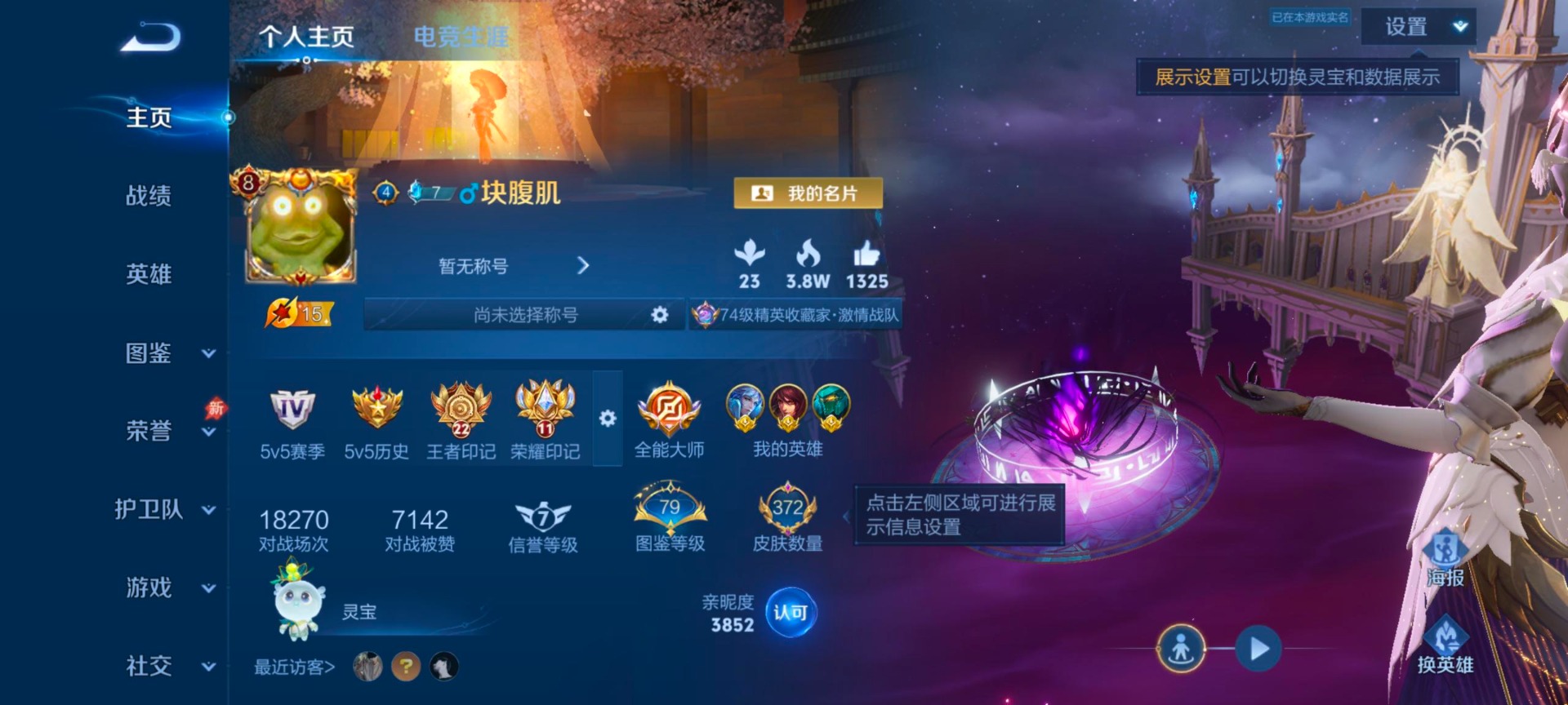 WZQM4358005王者荣耀账号详情图5