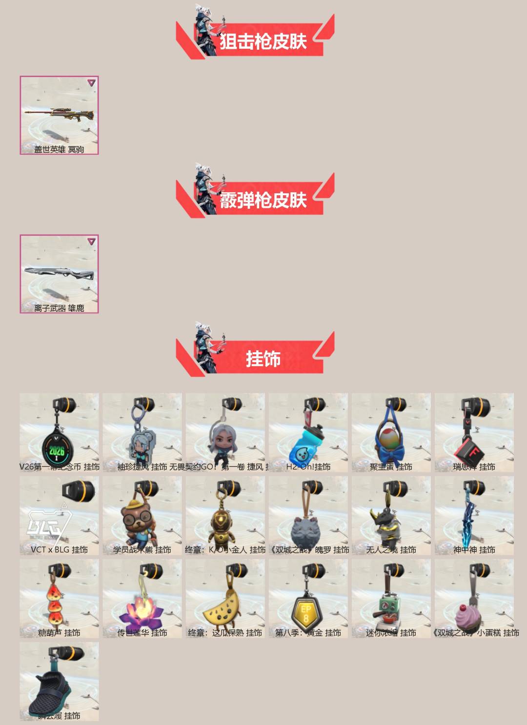 WWQLX442863无畏契约账号详情图2
