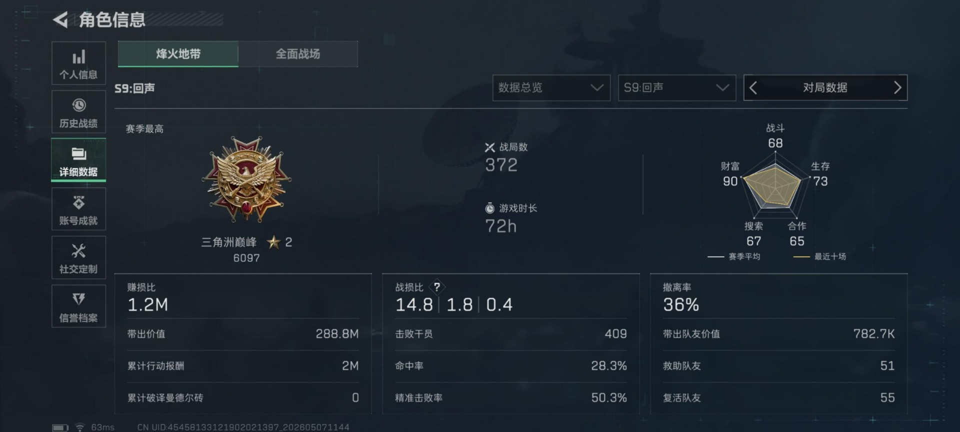 SJZQM4160846三角洲行动账号详情图26 SJZQM4160846三角洲行动账号详情图26