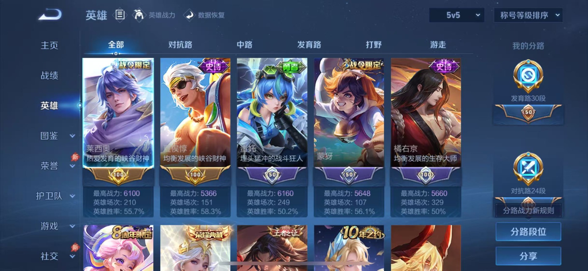 WZQM4373577王者荣耀账号详情图5
