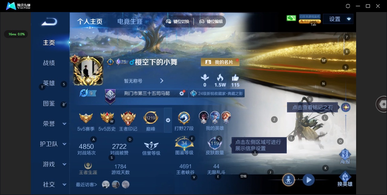 WZQM4376256王者荣耀账号详情图4 WZQM4376256王者荣耀账号详情图4