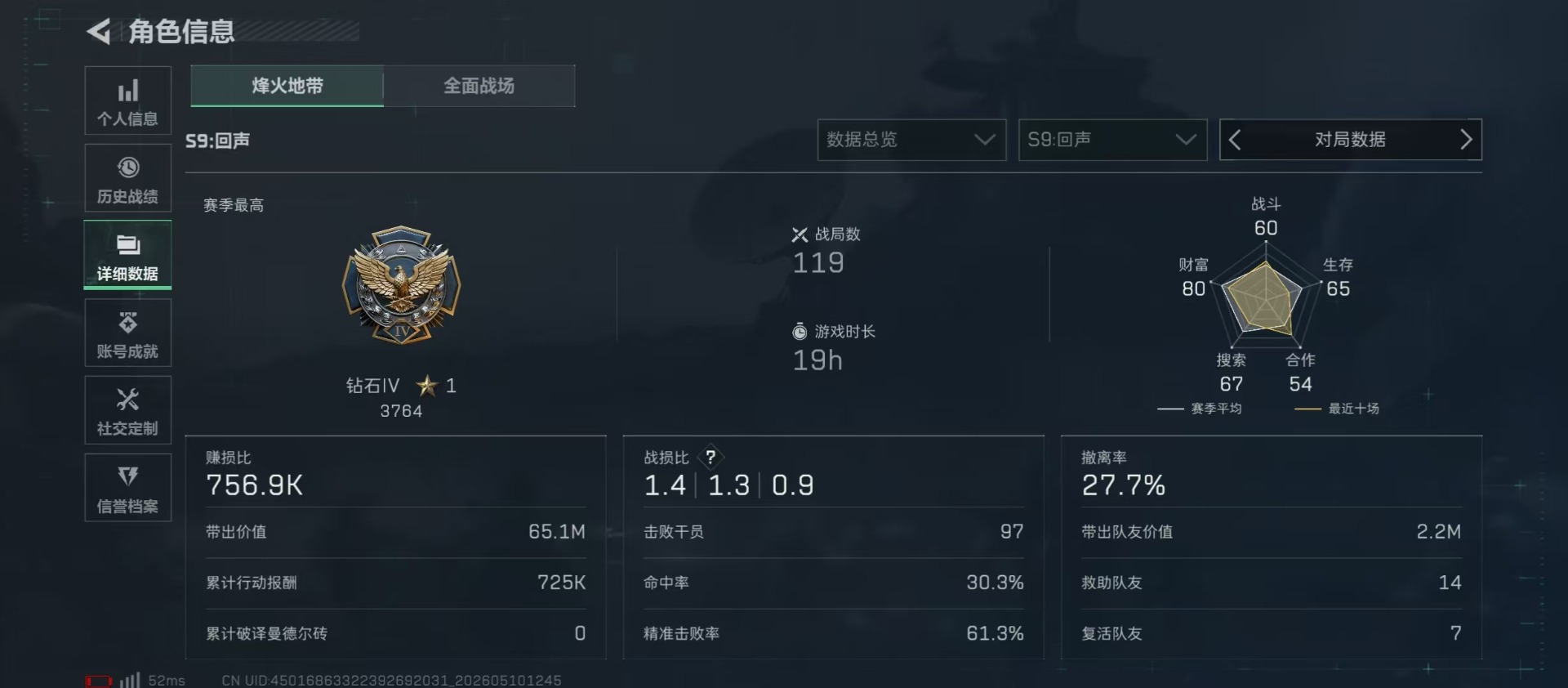 SJZQM4144334三角洲行动账号详情图23 SJZQM4144334三角洲行动账号详情图23