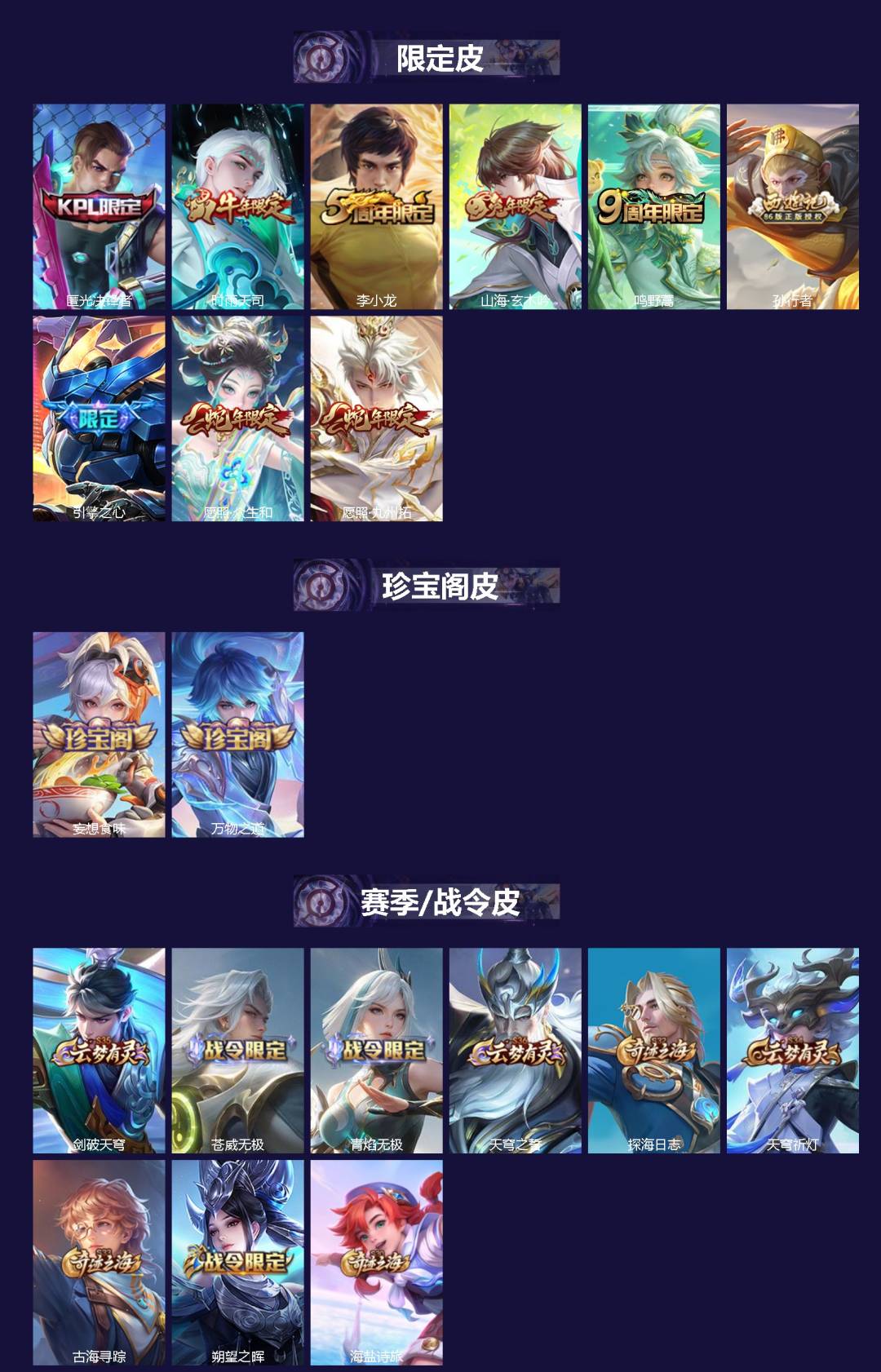 WZLX4376995王者荣耀账号详情图2 WZLX4376995王者荣耀账号详情图2