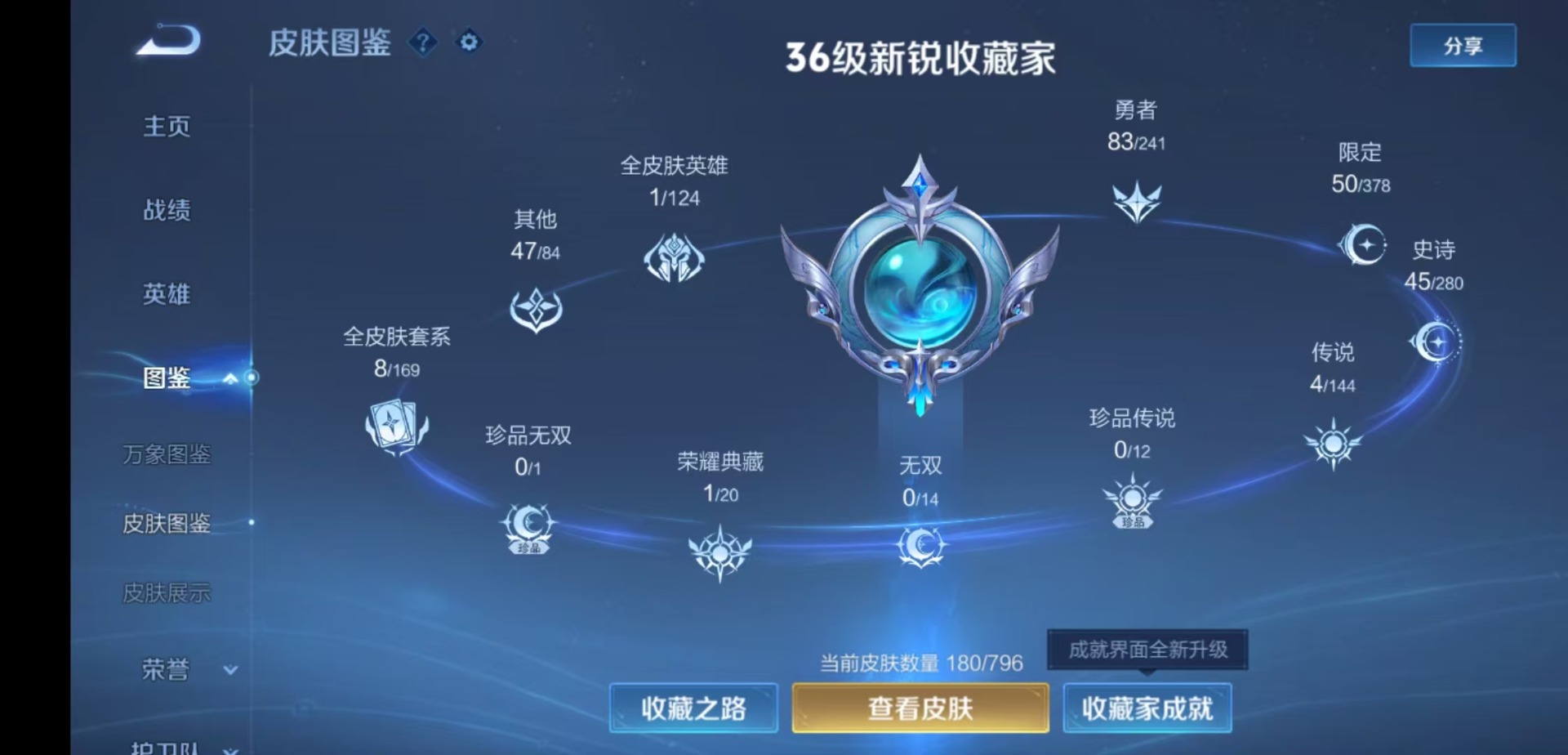WZCMW4394874王者荣耀账号详情图4 WZCMW4394874王者荣耀账号详情图4