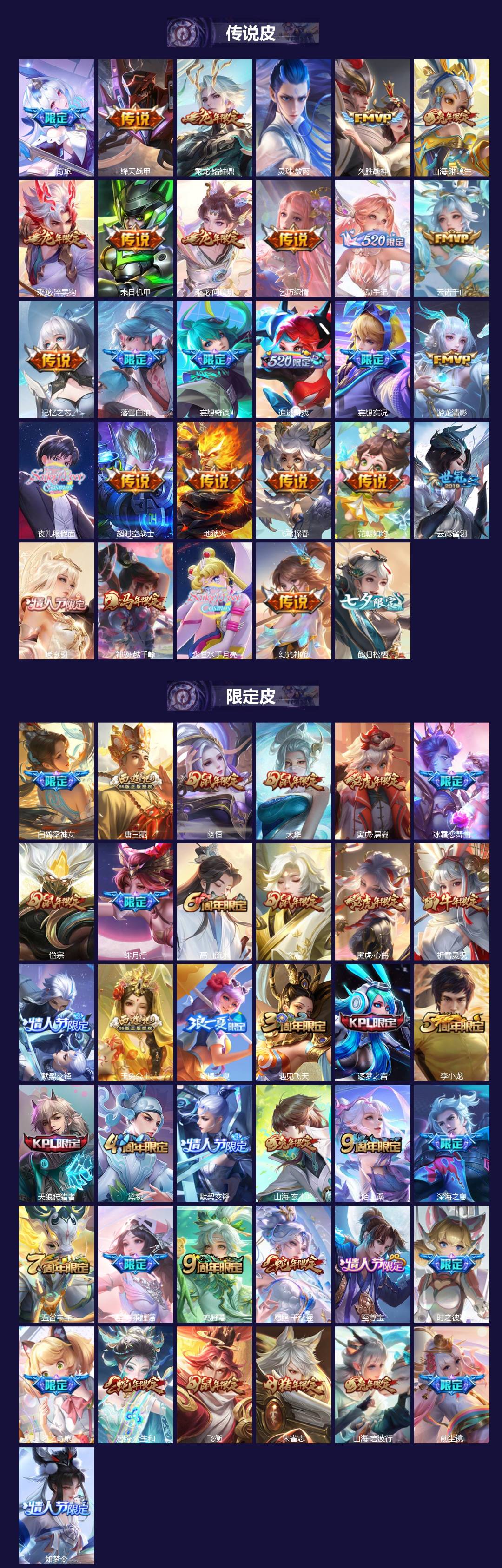 WZQM4447786王者荣耀账号详情图3